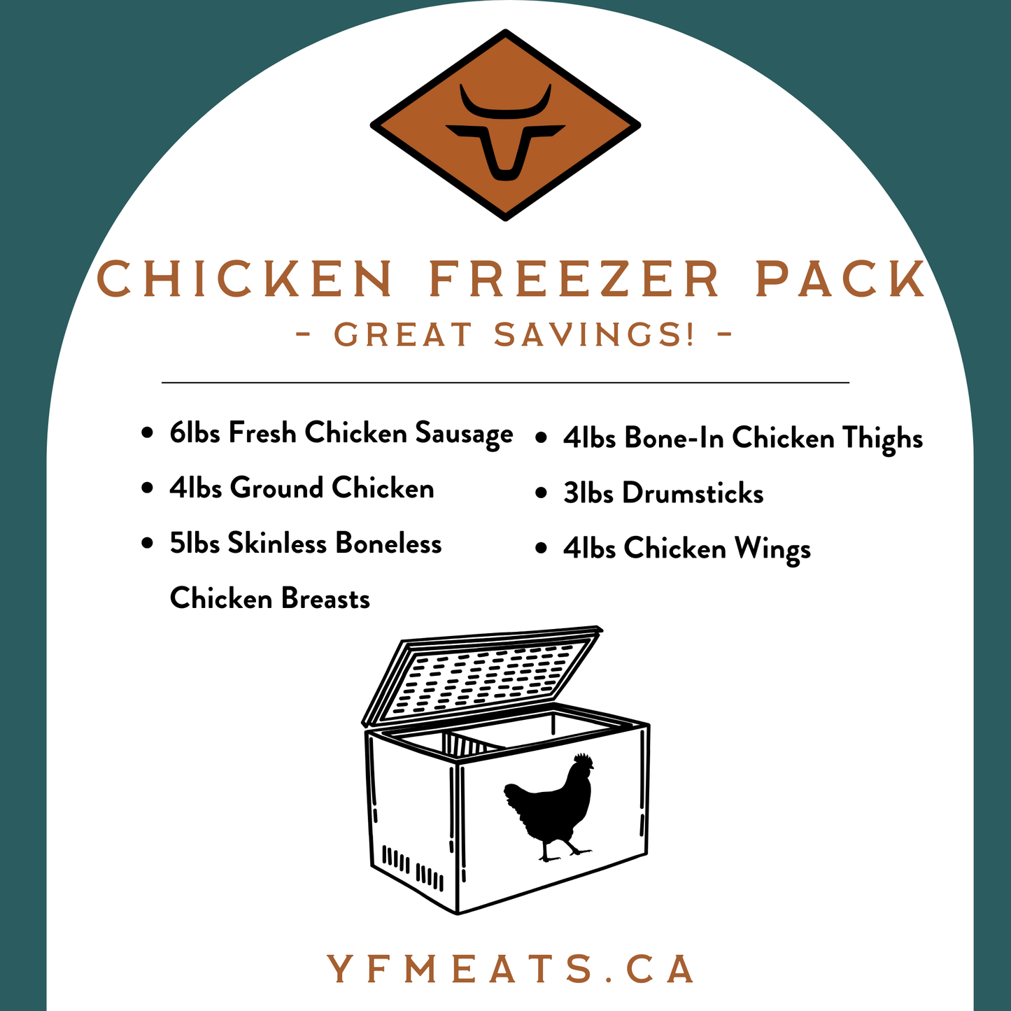 Chicken Freezer Pack