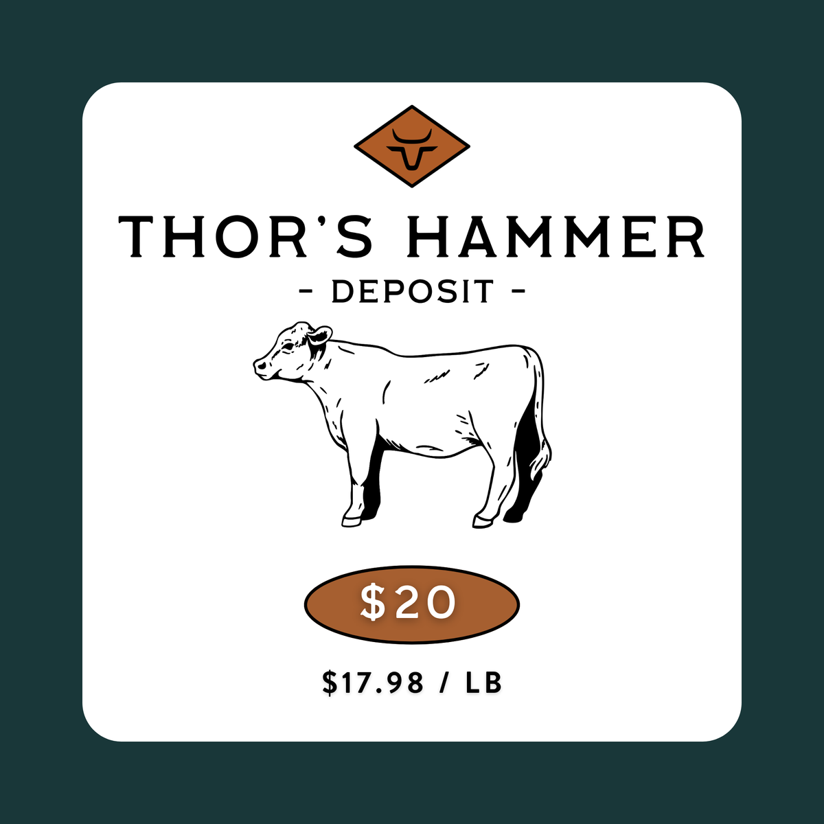 Thor's Hammer - Deposit