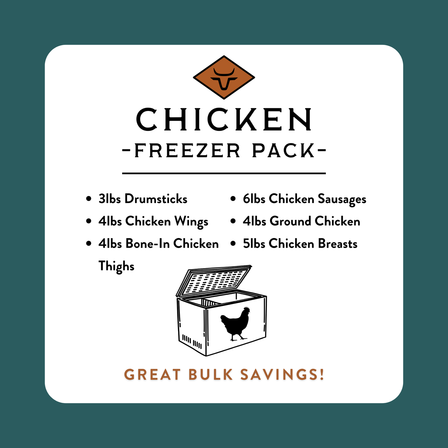 Chicken Freezer Pack