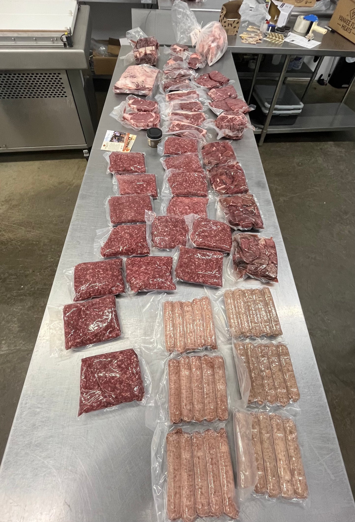Eighth of A Beef Pack