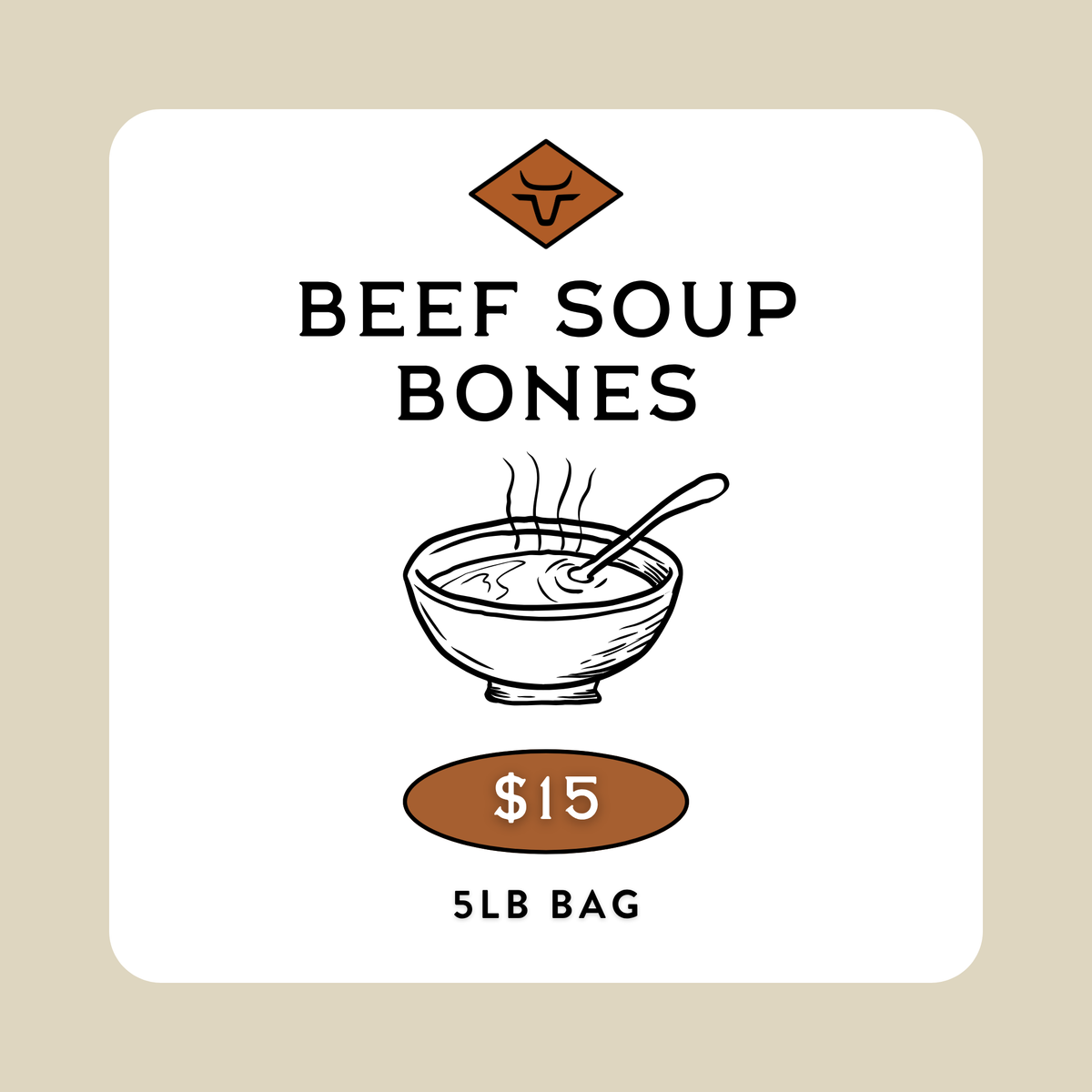 Beef Soup Bones