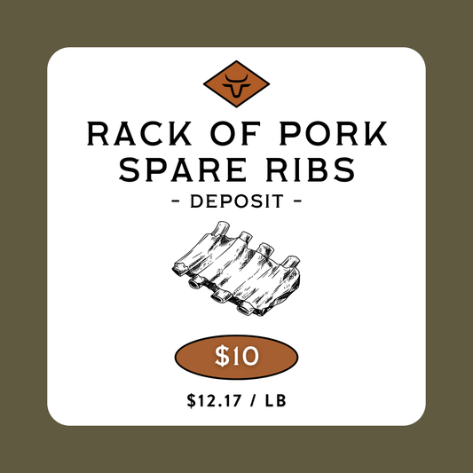 Rack of Pork Spare Ribs