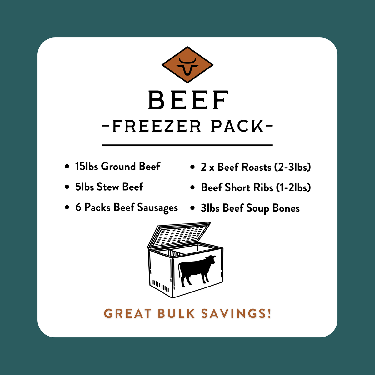 Local Beef Freezer Pack - Vernon and Salmon Arm - Farm and Butcher ...
