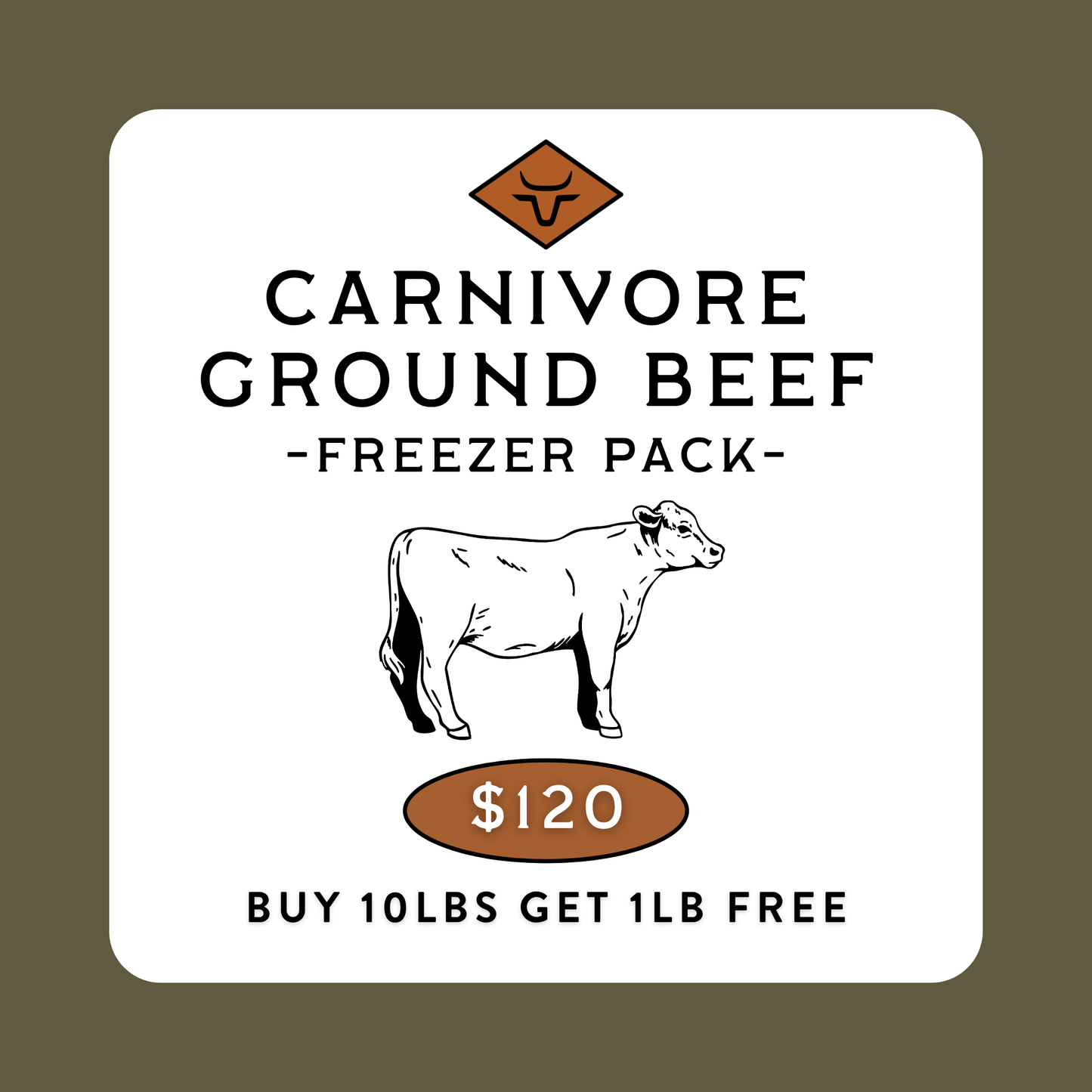 Carnivore Ground Beef Pack