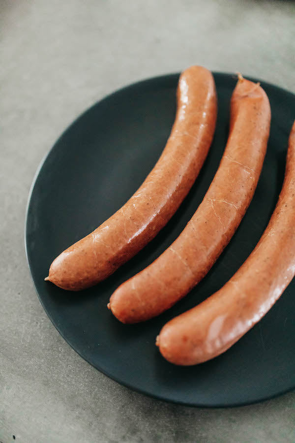 High-quality pork sausages from Yankee Flats Meats, made with care for exceptional flavor