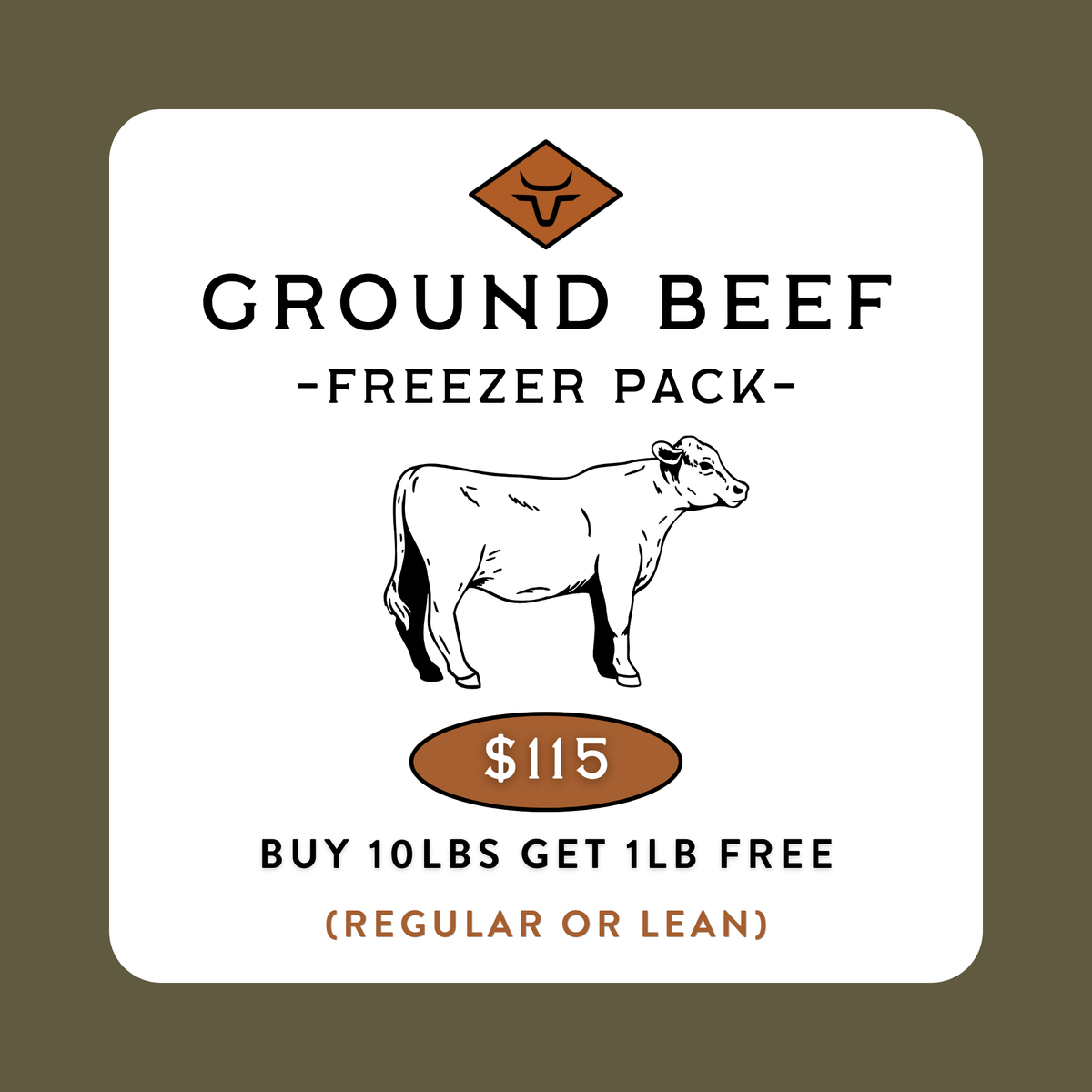 Ground Beef Freezer Pack