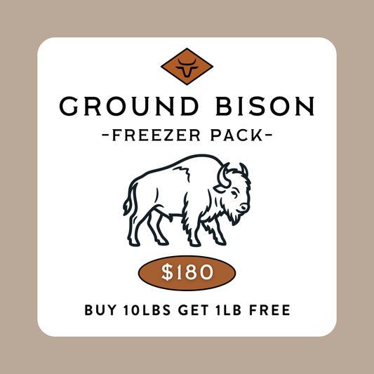 Ground Bison Freezer Pack