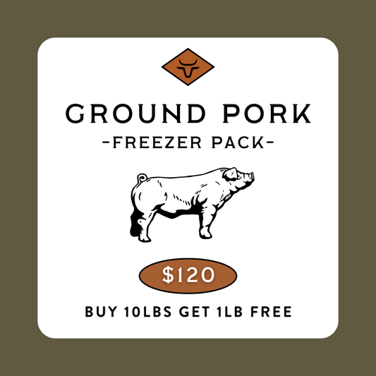 Ground Pork Freezer Pack