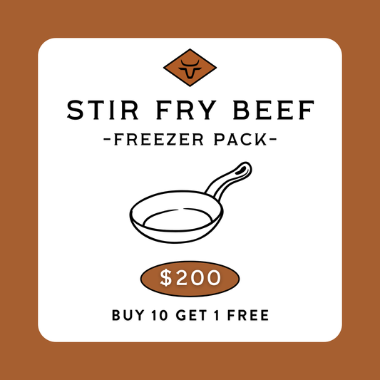 Beef Stir Fry Freezer Pack